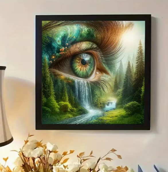 Diamond Painting  Das Auge